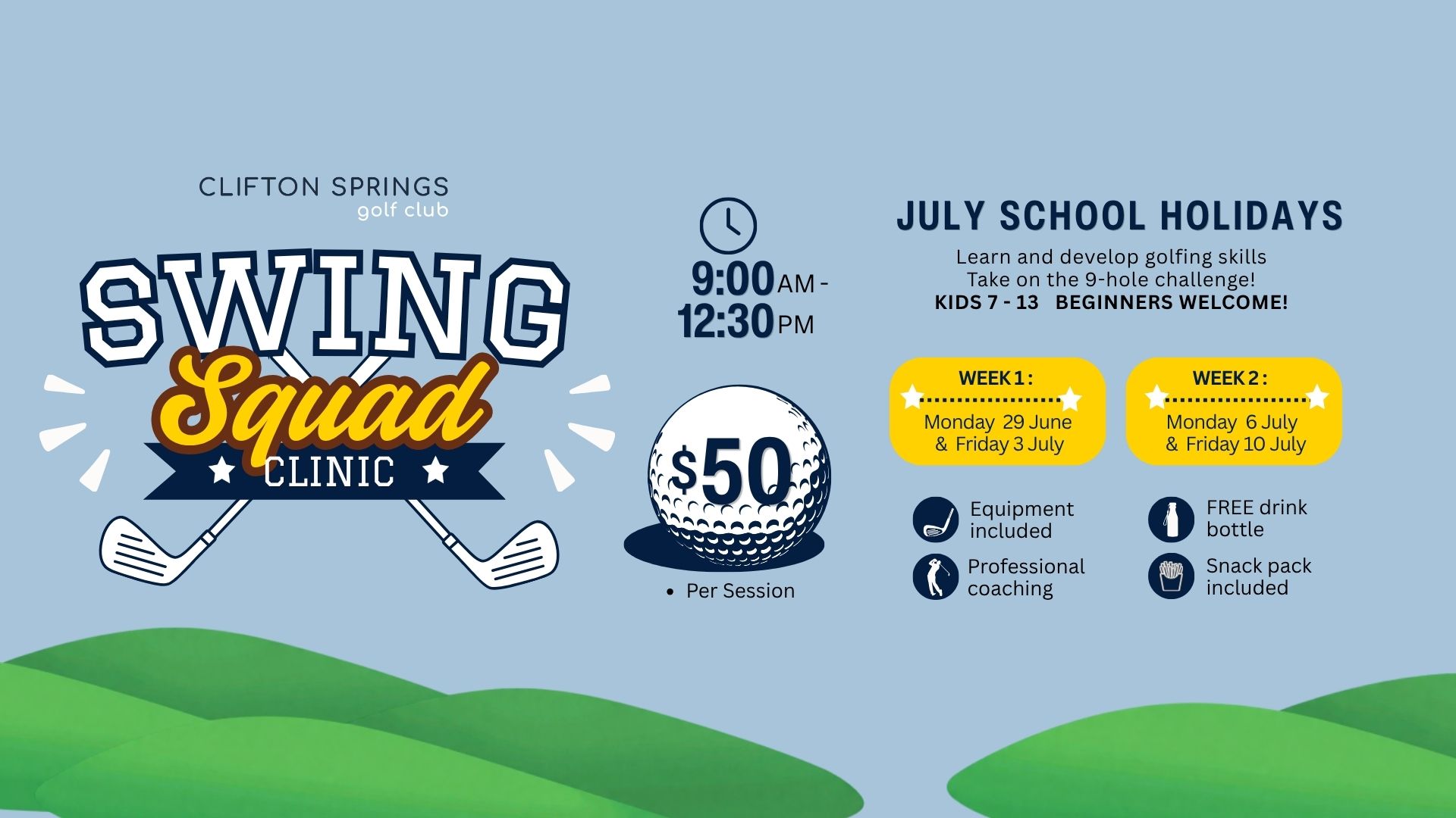 GOLF HOLIDAY CLINIC 1600 x 600 (Presentation)